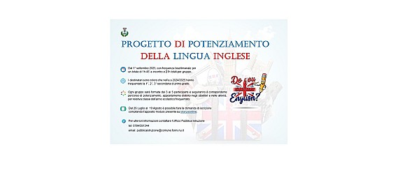 Corso potenziamento lingua inglese