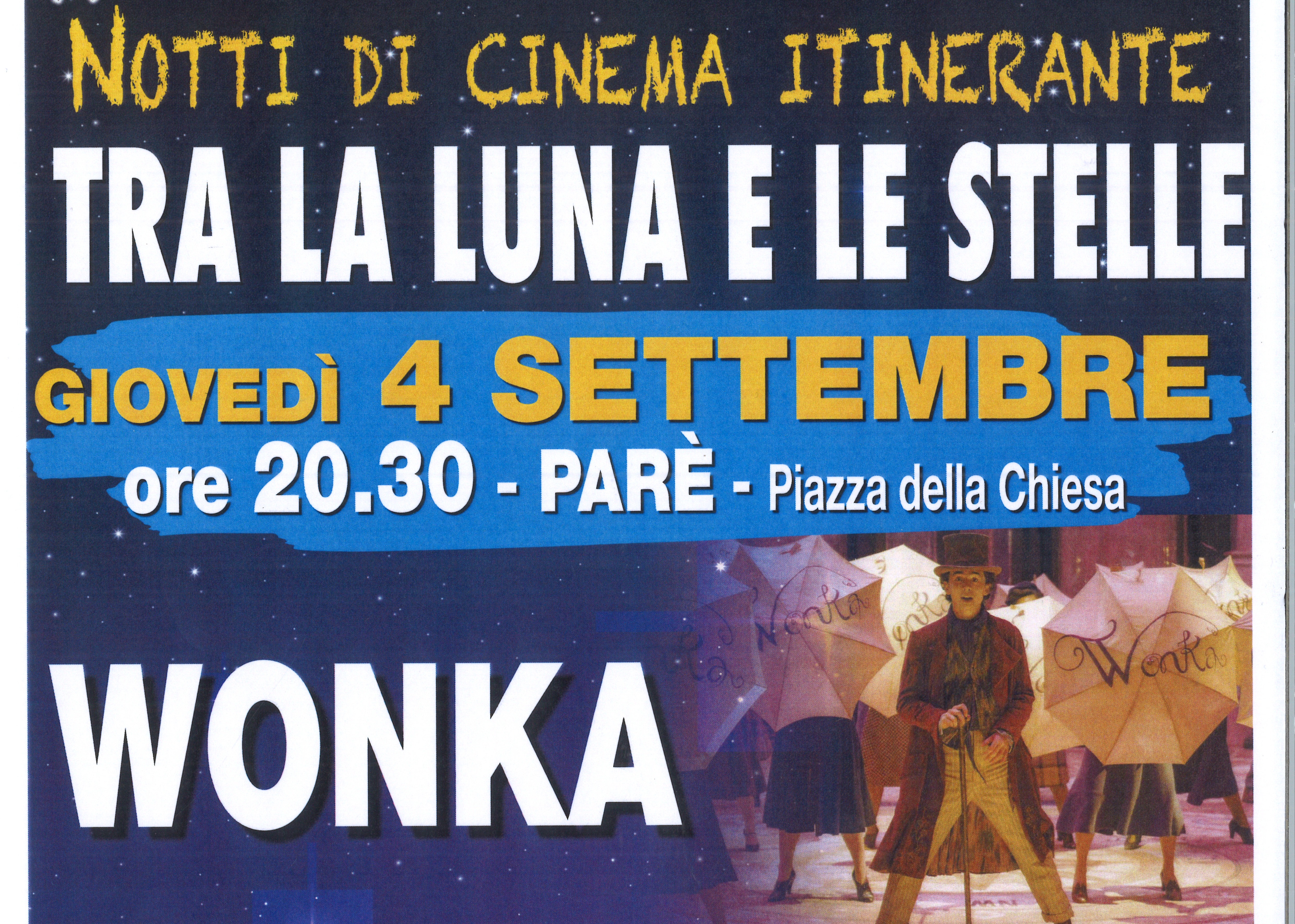 Notti di cinema itinerante - recupero serata