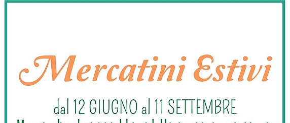 MERCATINI ESTIVI