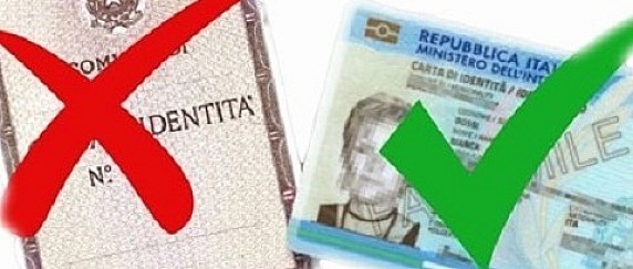 Cessazione validità della carta d’identità cartacea a partire dal 03 agosto 2026