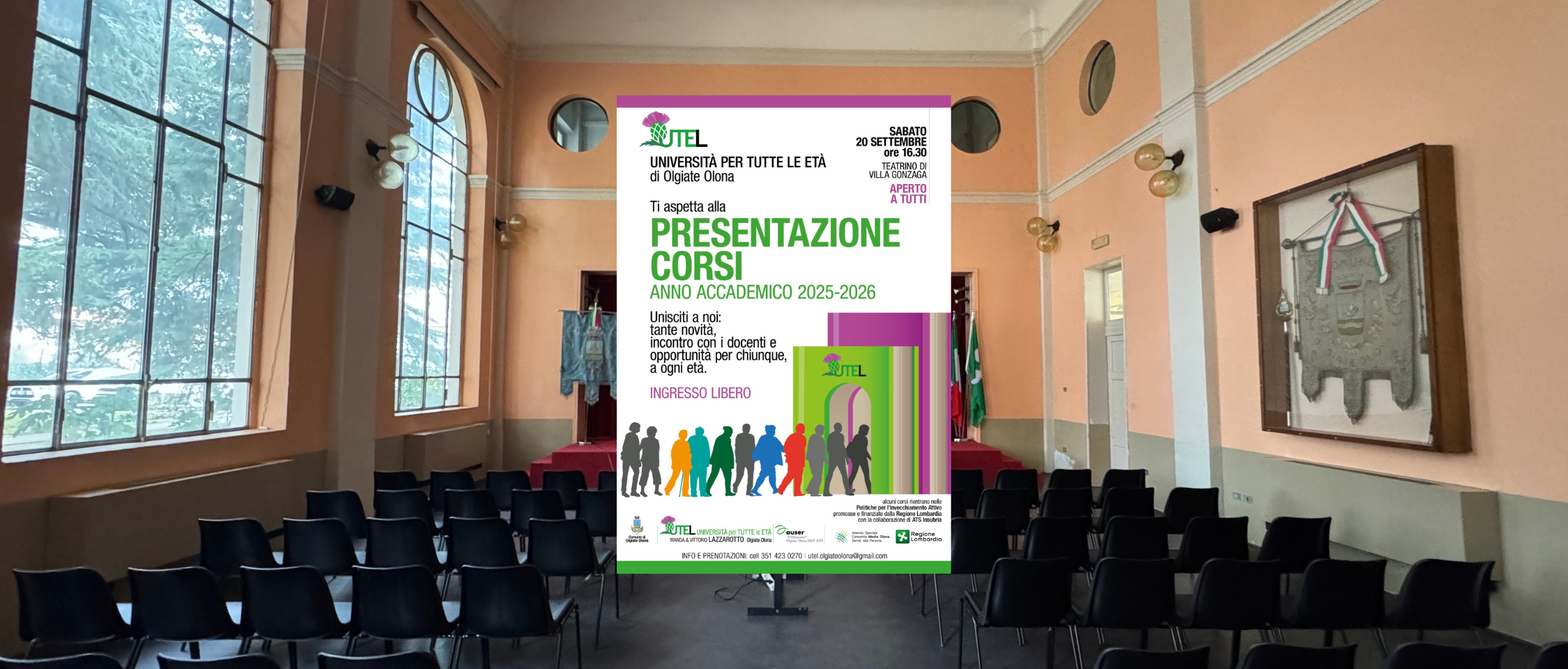 UTEL Università per tutte le età - Presentazione corsi anno accademico 2025/2026