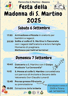 festa di san martino 2025