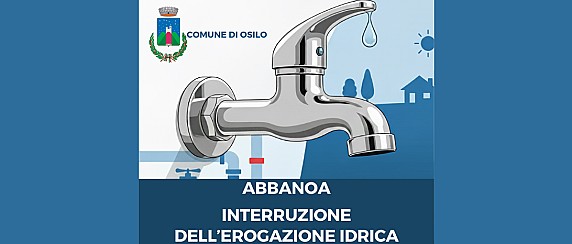 Abbanoa: il 2 e il 3 settembre interruzione dell'erogazione idrica