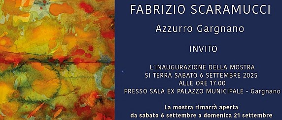 "Azzurro Gargnano" - Mostra di Fabrizio Scaramucci