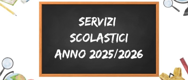 Avviso del 02/09/2025 - SERVIZI SCOLASTICI: ISCRIZIONI ON LINE a.s. 2025/2026