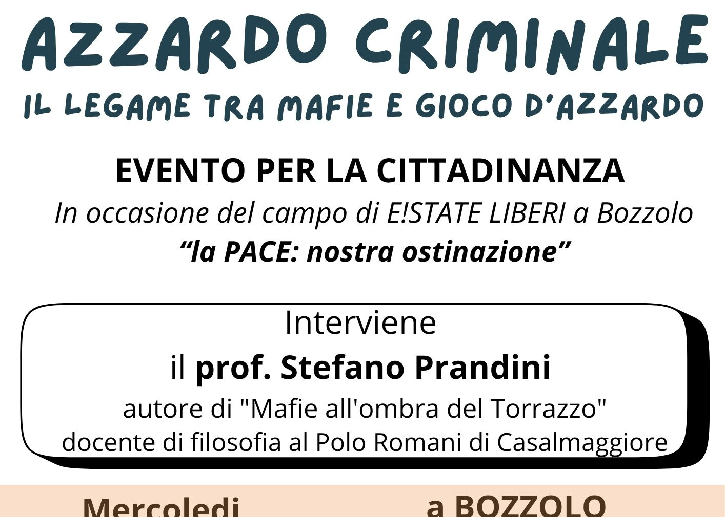 Azzardo criminale