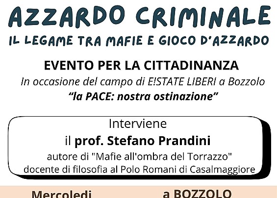 Azzardo criminale