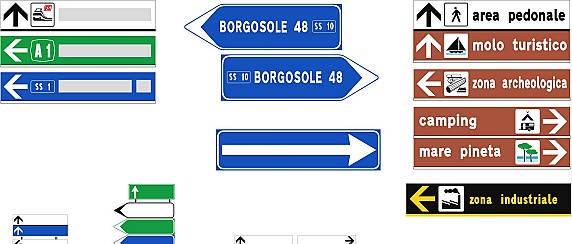 Segnaletica direzionale-promozionale