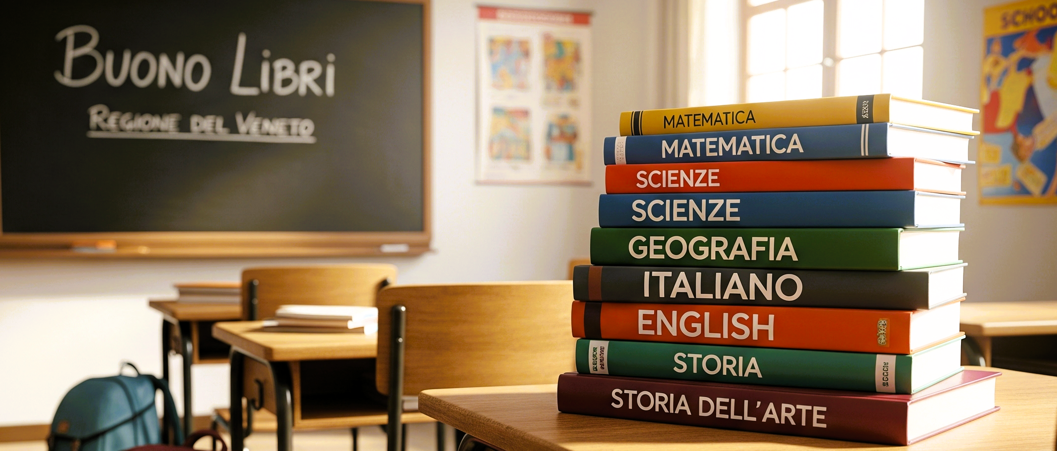 Buono libri Regione Veneto anno scolastico 2025-2026