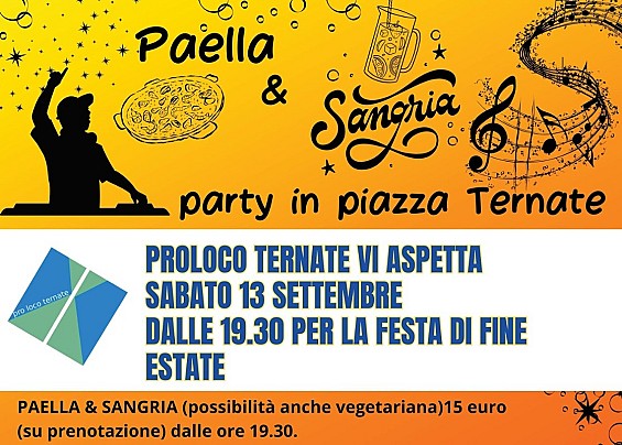 Paella & Sangria party