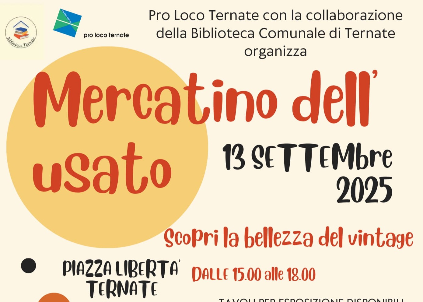 Mercatini dell'usato e bazar del riutilizzo