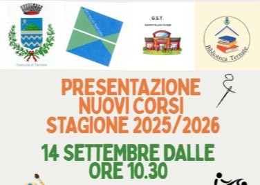 Presentazione nuovi corsi stagione 2025/2026