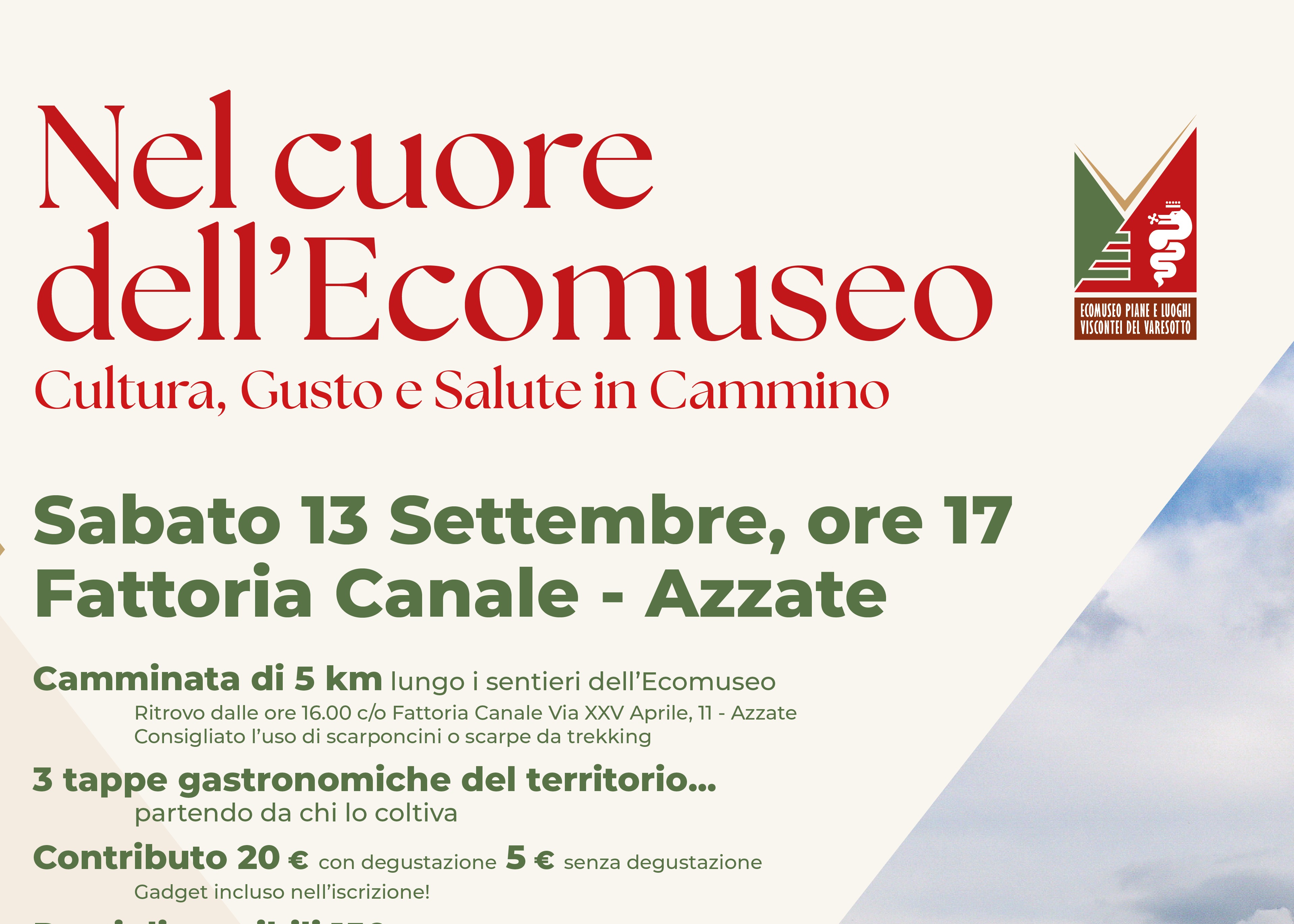 Camminata nell'Ecomuseo delle Piane Viscontee