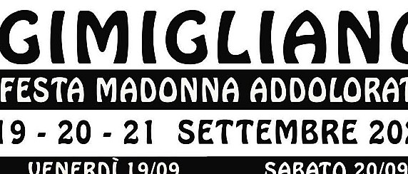 Festa a Gimigliano - Festa Madonna Addolorata
