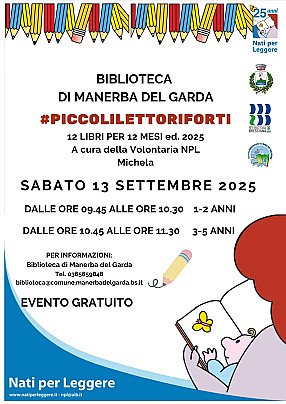 #PICCOLILETTORIFORTI SETTEMBRE 25