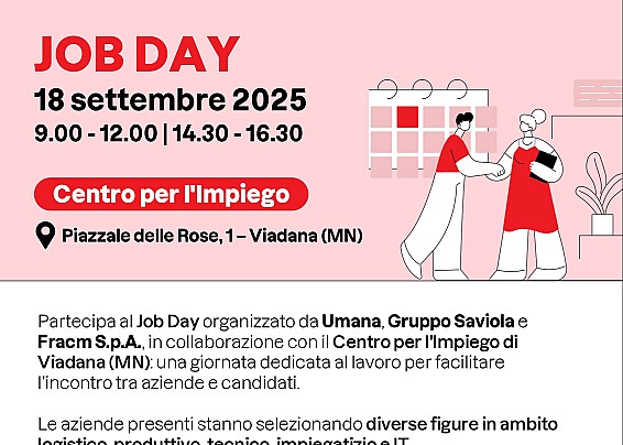 Job day al Centro per l'Impiego di Viadana