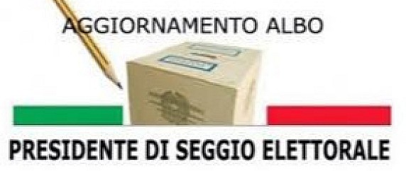 Aggiornamento Albo Presidenti di seggio elettorale