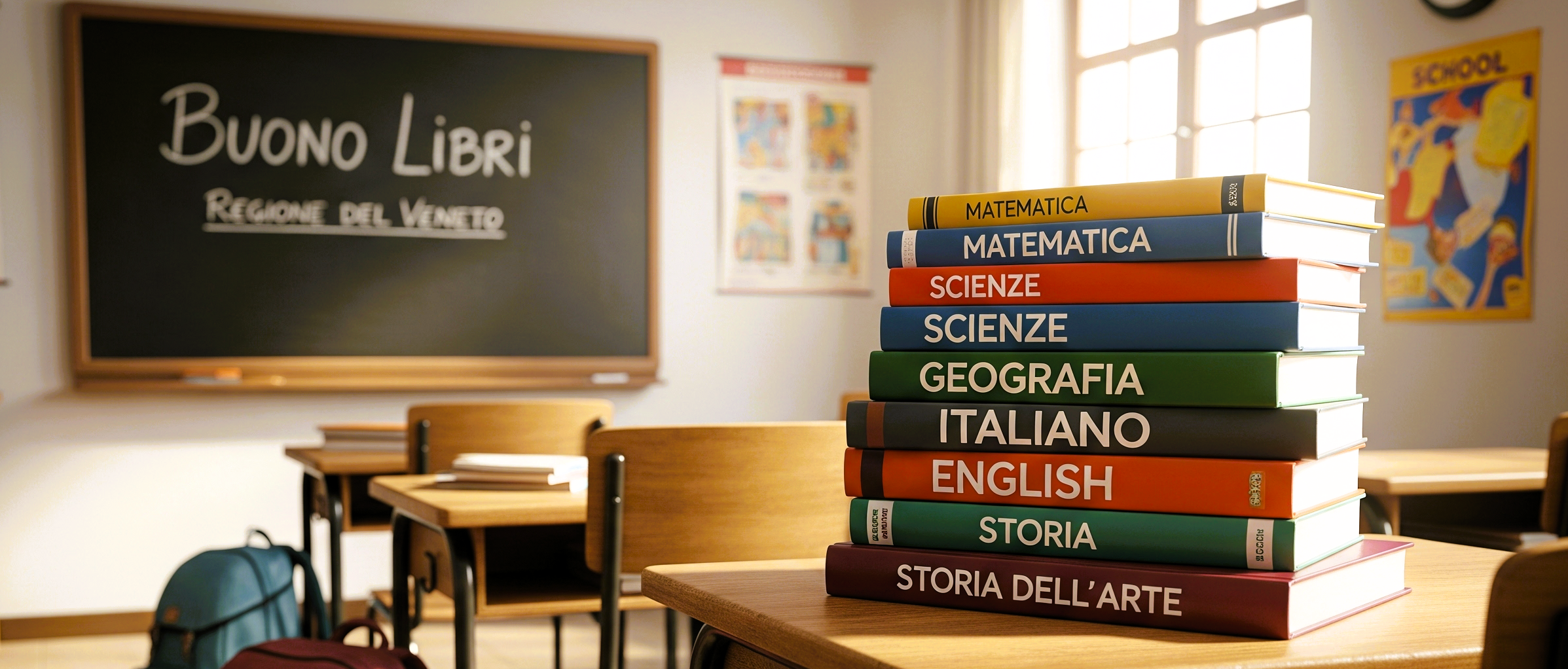 Buono libri Regione Veneto anno scolastico 2025/2026
