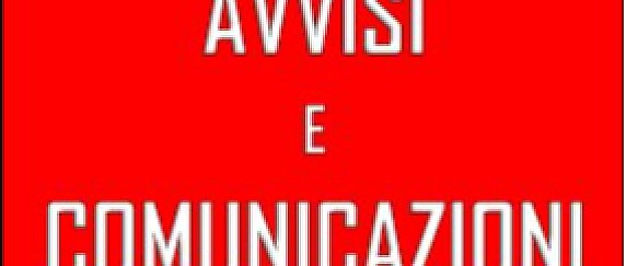 Avviso pubblico