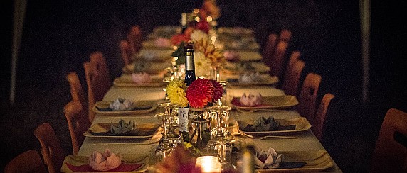 Cena in bianco