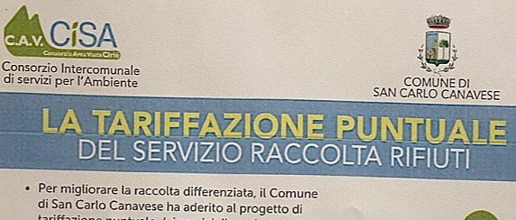 LA TARIFFAZIONE PUNTUALE - Incontro in  Località Ronchi Ceretti il 22 settembre 2025 ore 18