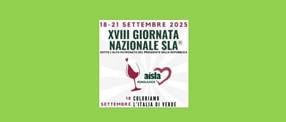 18/09/2025 - XVIII Giornata Nazionale SLA