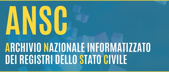 Il Comune di Perano ha aderito all'Archivio Nazionale Informatizzato dei Registri di Stato Civile (ANSC)