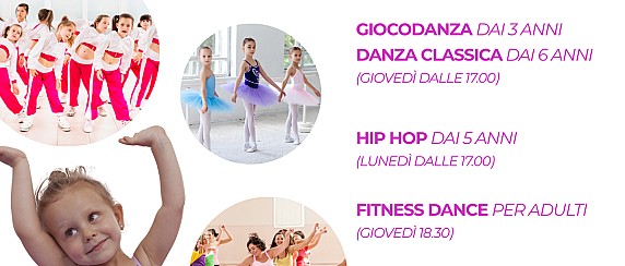 Corsi Di Danza per tutte le età Presso La Palestra Comunale