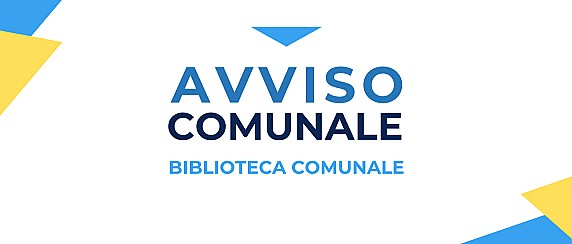 Avviso chiusura Biblioteca Comunale Liberato Ceriale