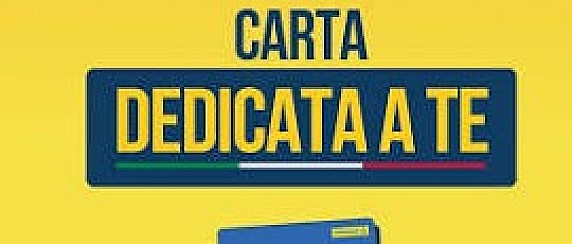 Carta "Dedicata a Te" - INPS