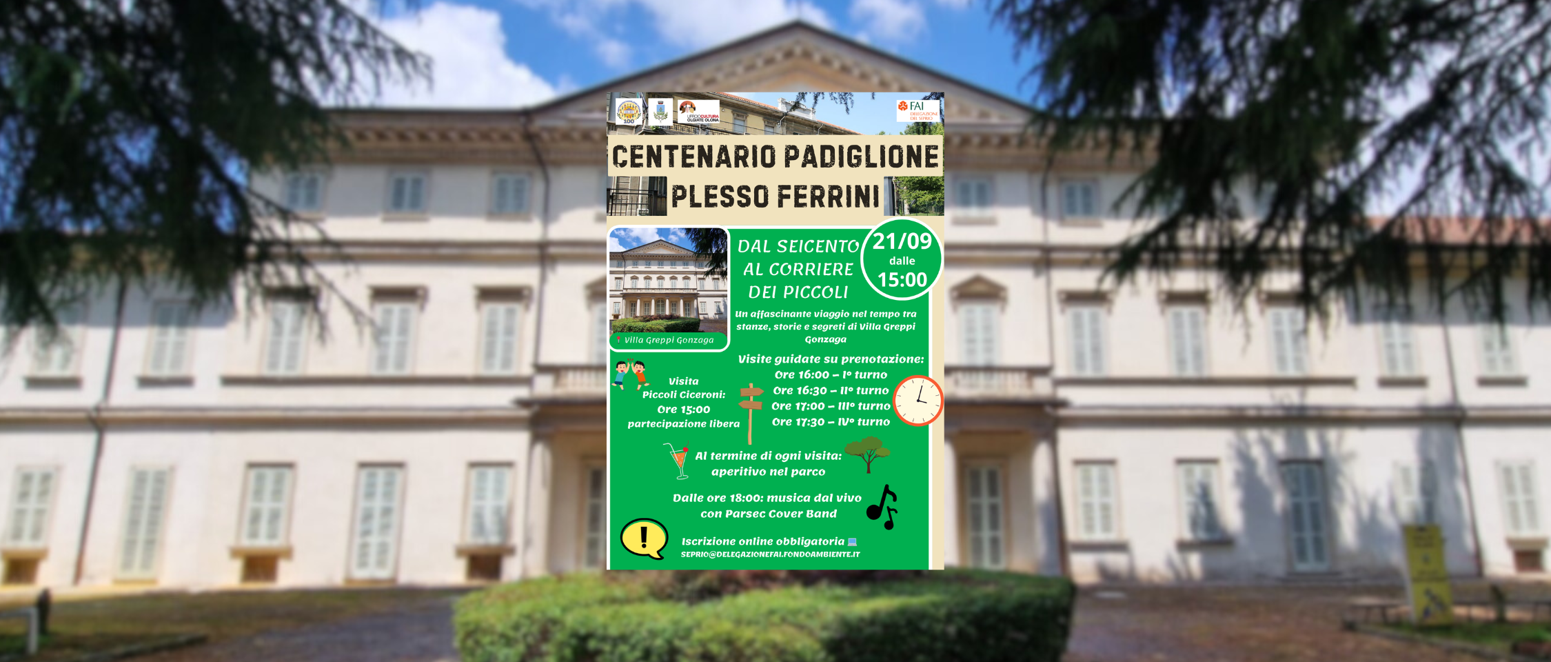Dal Seicento al Corriere dei Piccoli - Alla scoperta di Villa Gonzaga