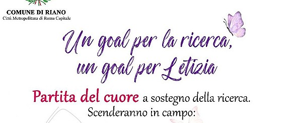 Un goal per la ricerca, un goal per Letizia