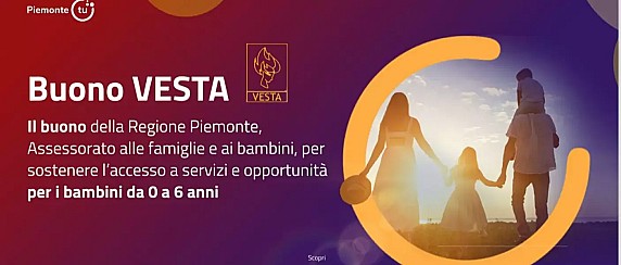 Buono VESTA - Il buono della Regione Piemonte