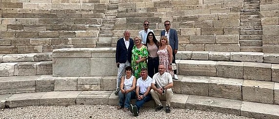 Visita del Sindaco di Andrychow, Beata Smolec, a Terracina