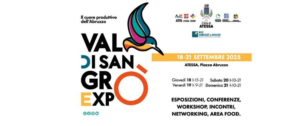 Val Di Sangro Expò 2025- Atessa - Piazzale Abruzzo 18-21 Settembre 2025