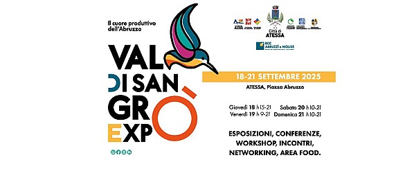 Val Di Sangro Expò 2025- Atessa - Piazzale Abruzzo 18-21 Settembre 2025