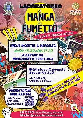 Corso fumetto ottobre 2025