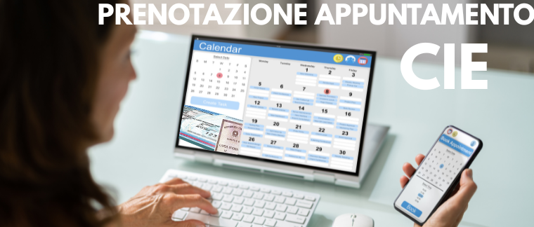 Nuovo servizio di prenotazione appuntamento per CIE online