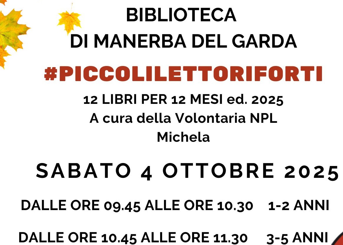 Letture Nati per Leggere in biblioteca - ottobre 2025