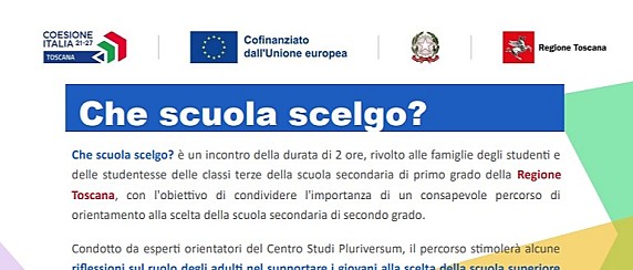 Orientamento scolastico.