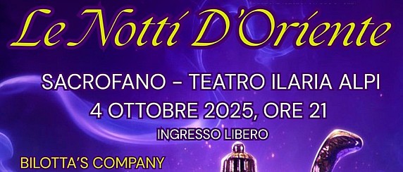 Spettacolo teatrale “Le Notti d’Oriente” a Sacrofano