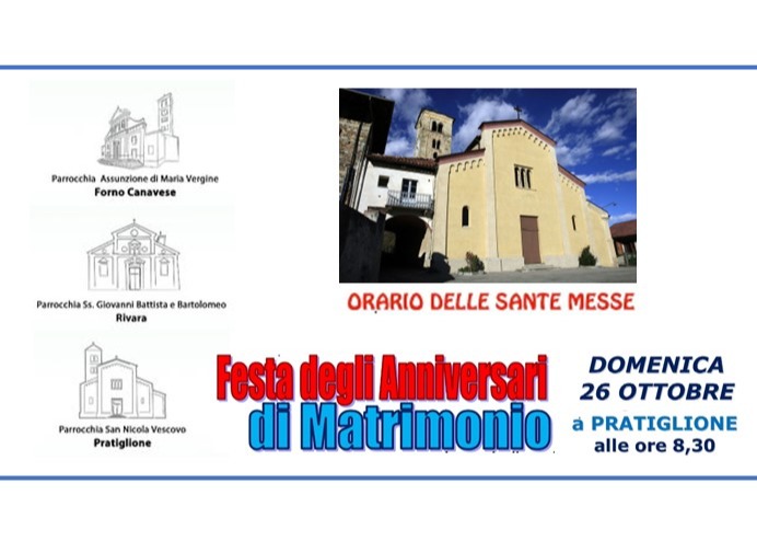 Pratiglione – Anniversari matrimonio