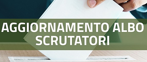 Aggiornamento albo scrutatori di seggio -