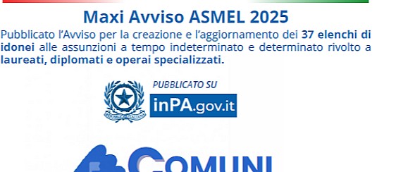 Maxi Avviso ASMEL 2025