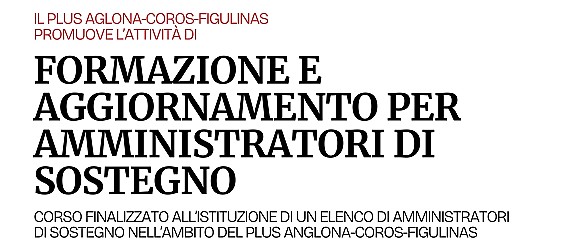 Corso di Formazione dei soggetti che svolgono o intendono svolgere il ruolo di Amministratore di Sostegno