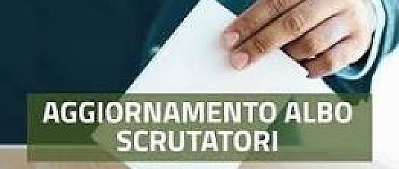 Aggiornamento albo scrutatori di seggio elettorale. Scadenza 30 novembre.