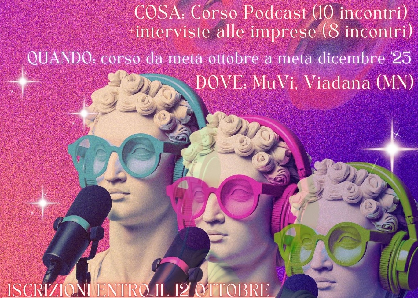 Giovani & imprese: voci in podcast dal territorio. La tua voce, il tuo futuro, la tua webradio