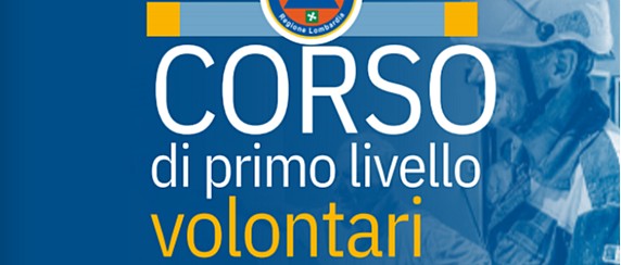 Corso di primo livello volontari Protezione Civile