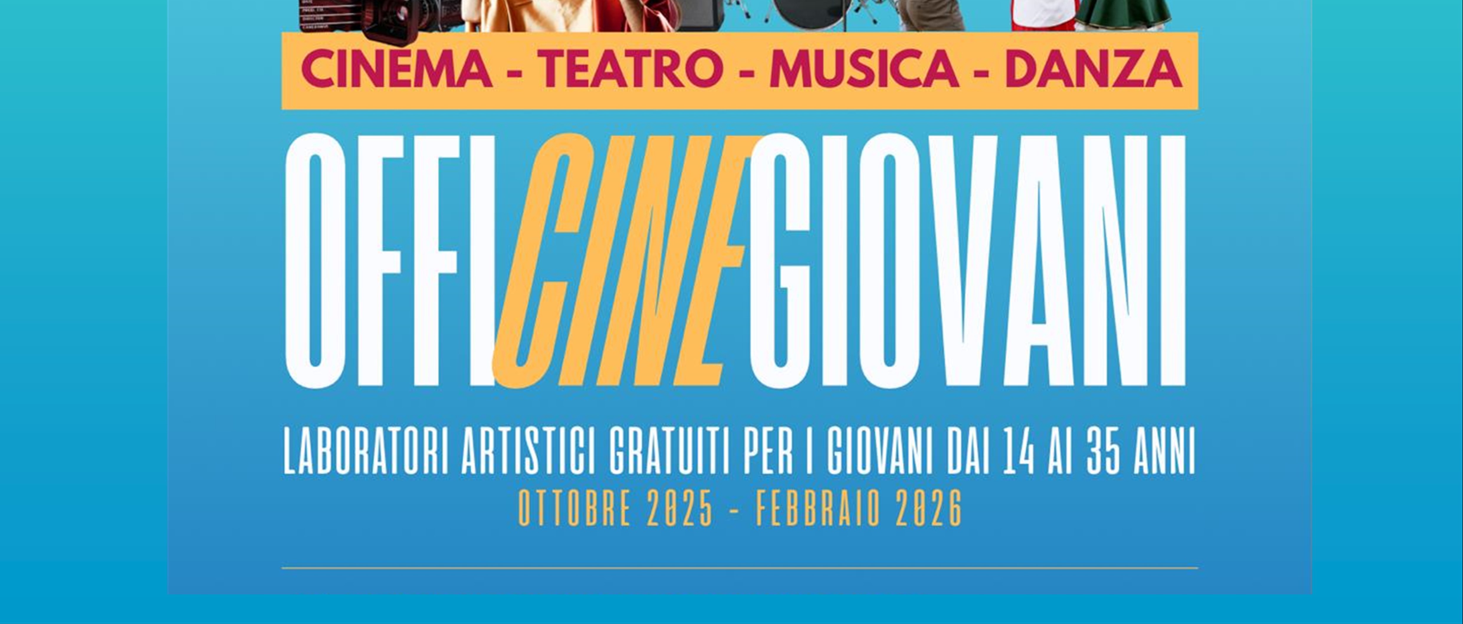 ISCRIZIONI: Laboratori artistici gratuiti