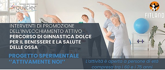 Progetto sperimentale "Attivamente". Interventi di promozione dell'invecchiamento attivo